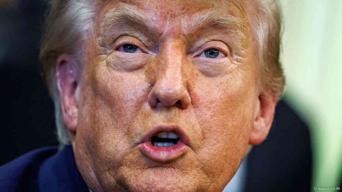 US-Präsident verliert die Geduld: Trump ermahnt Israel und Iran: Angriffe müssen sofort aufhören