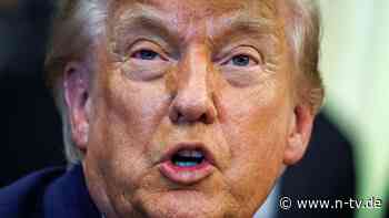 US-Präsident verliert die Geduld: Trump ermahnt Israel und Iran: Angriffe müssen sofort aufhören