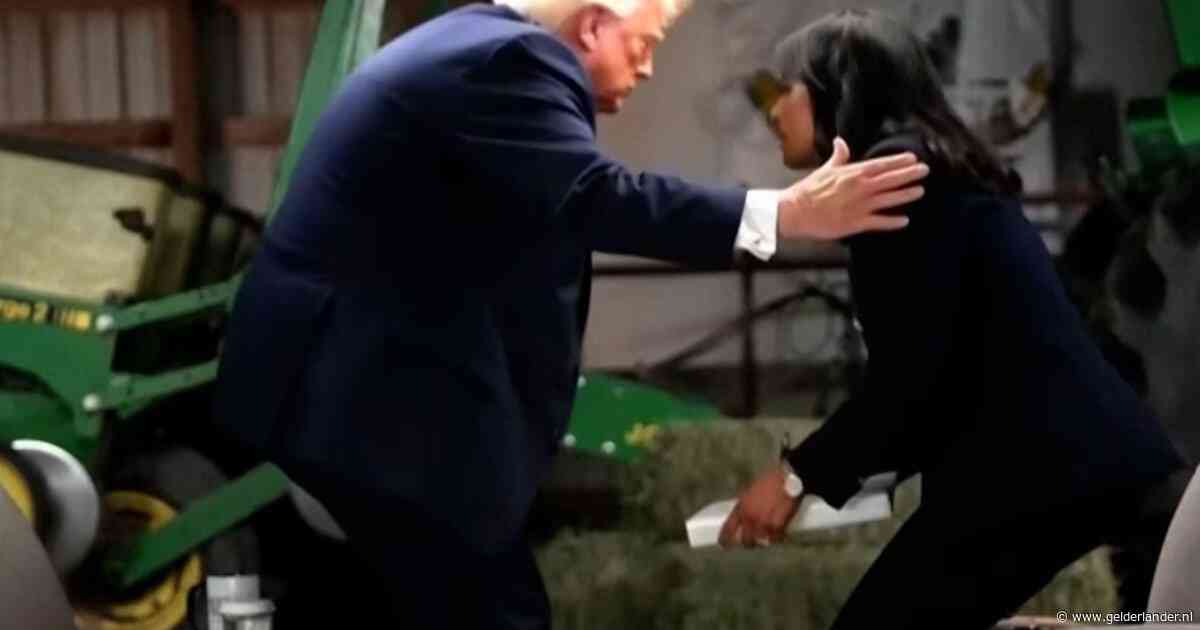 KIJK | Trump loopt weg bij interview: ‘Ik heb er genoeg van’