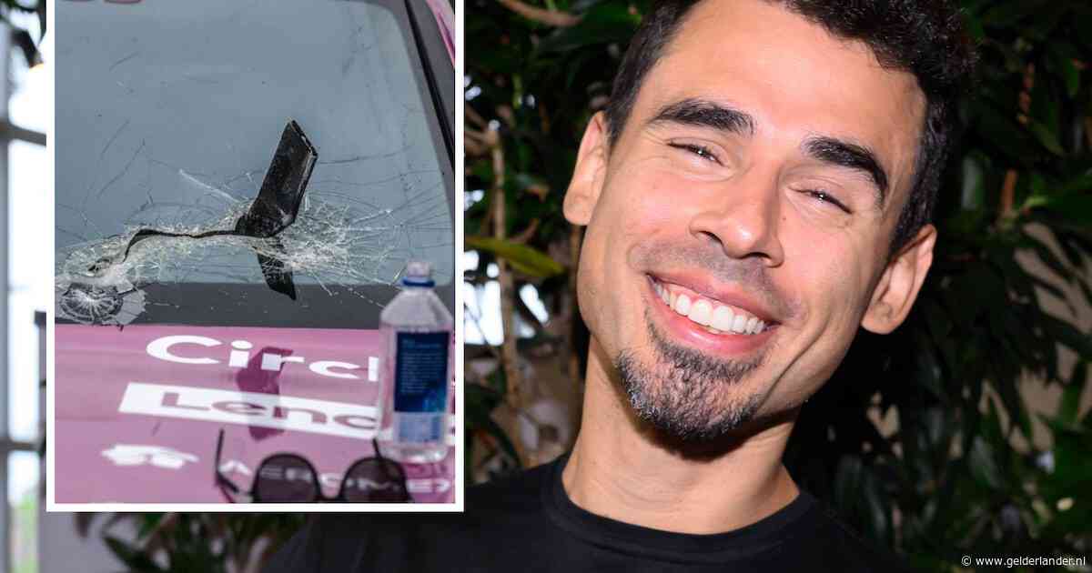 Dj Afrojack ontsnapt aan zwaar ongeluk nadat stuk metaal voorruit doorboort bij ra­lly: ‘Gezegend dat ik adem’