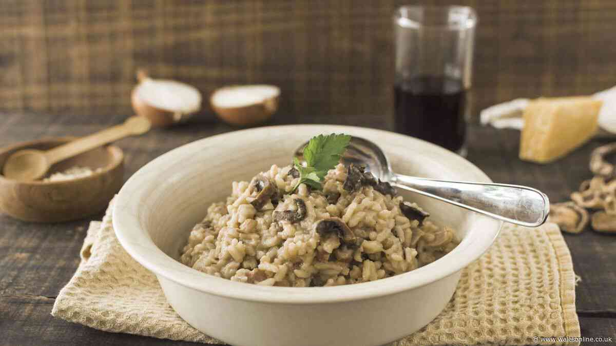 Two everyday kitchen ingredients that give risotto the perfect texture