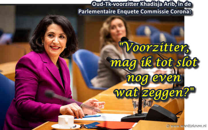 “Voorzitter, mag ik dit nog even zeggen?”