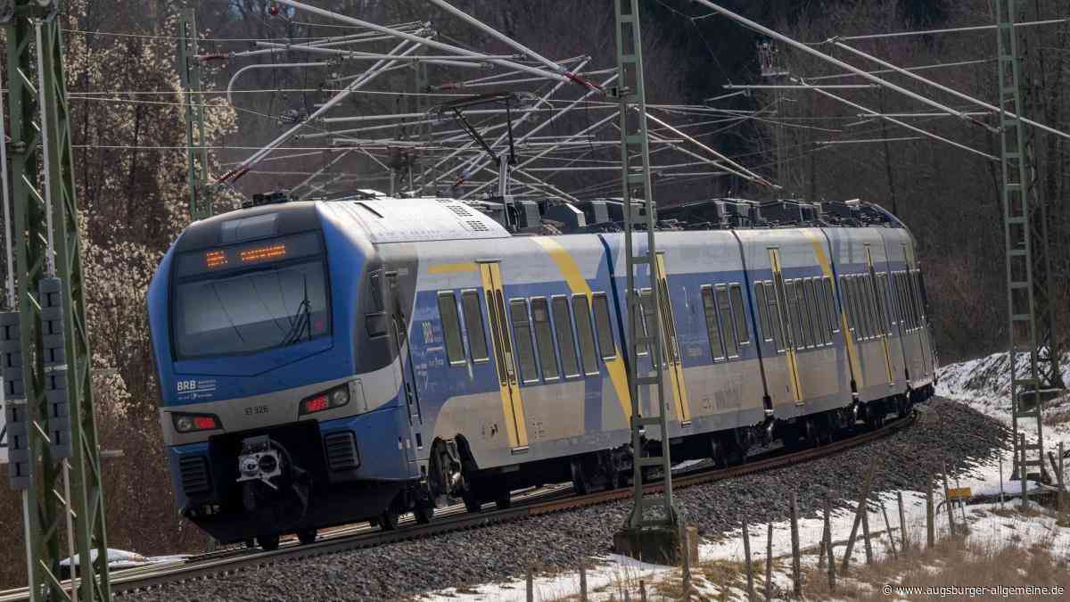 Bauarbeiten der Bahn schränken Zugverkehr rund um Augsburg im Juni ein