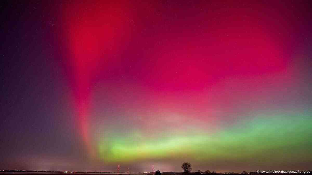 Sonnensturm könnte Polarlichter heute bis nach Deutschland bringen – ein Trick hilft beim Sichten