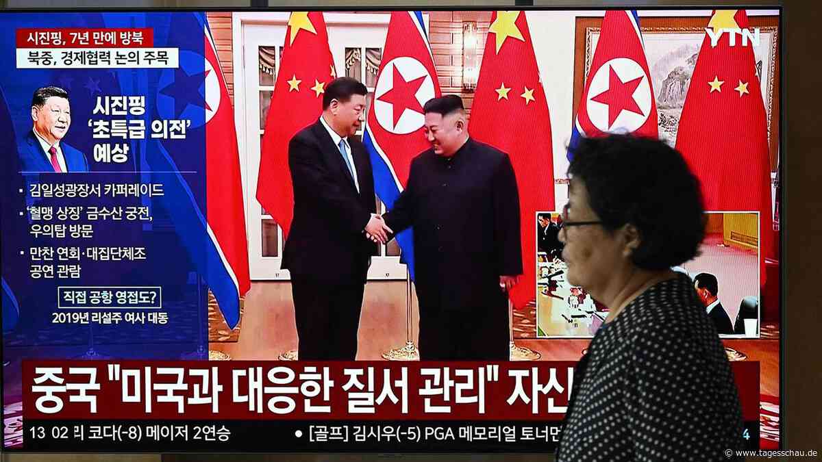 Chinas Xi in Nordkorea: Ein Staatsbesuch mit vielen Botschaften