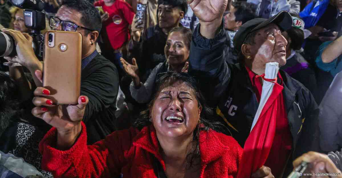 Peru wacht nog op uitslag: presidentverkiezingen liggen te dicht bij elkaar, mogelijk pas over weken duidelijkheid