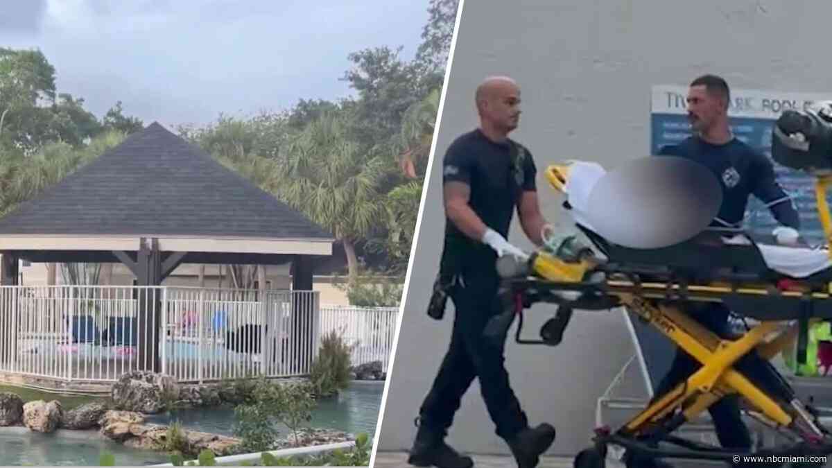 Boy, 3, flown to hospital after falling into Deerfield Beach pool, BSO says