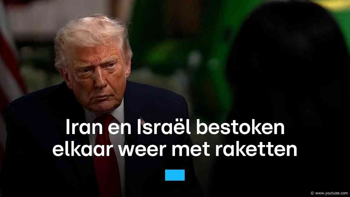 Na Iraanse aanvallen vuurt Israël vergeldingsraketten af richting Teheran | RTL Nieuws