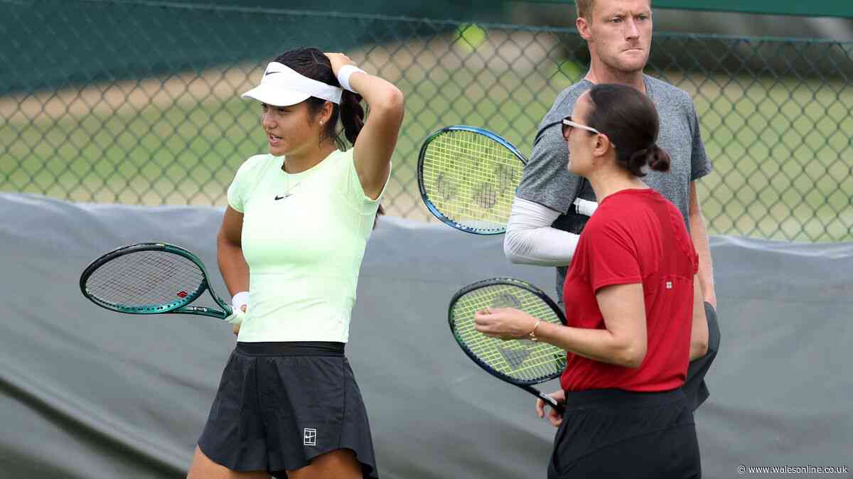Emma Raducanu made to change clothes at Wimbledon practice after sparking fury