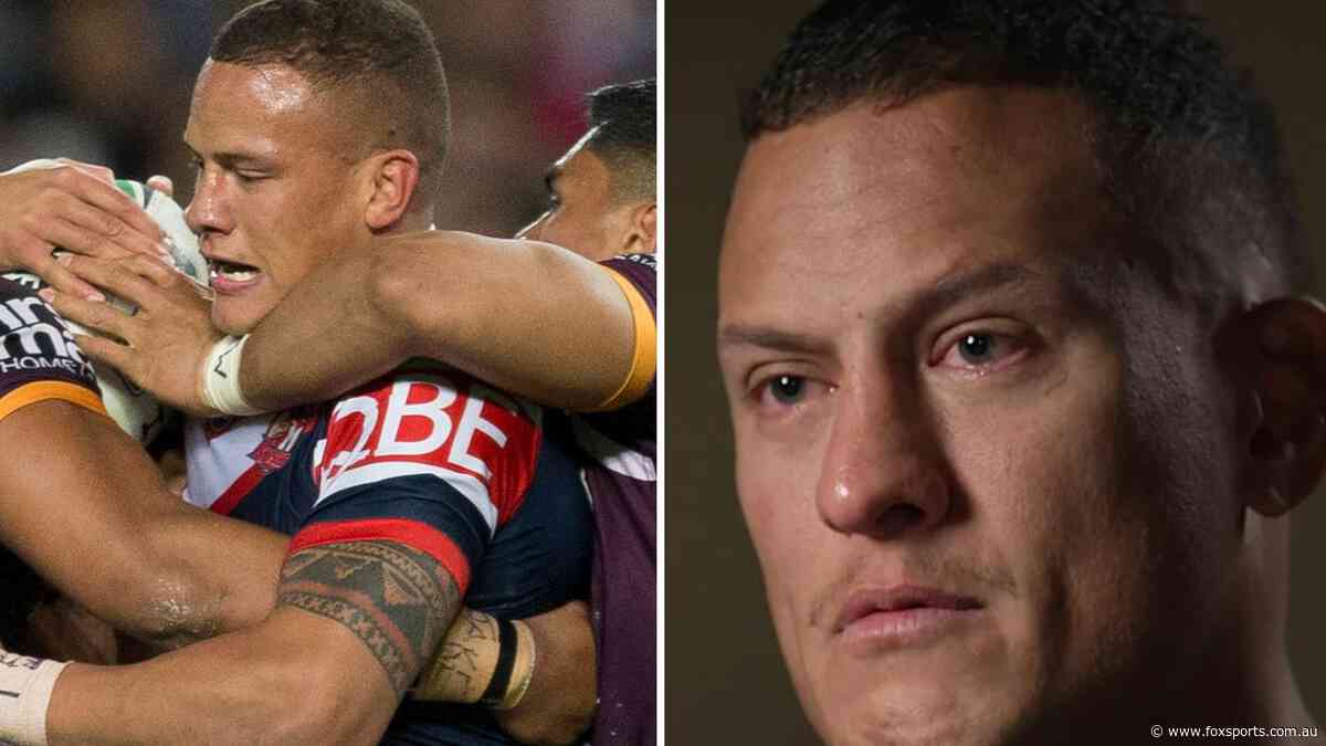 ‘I know I’m gay’: Ex-NRL enforcer reveals addiction struggles and comes out in emotional interview