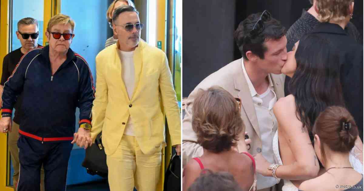 Elton John ‘struggled to see’ during performance at Dua Lipa and Callum Turner’s wedding