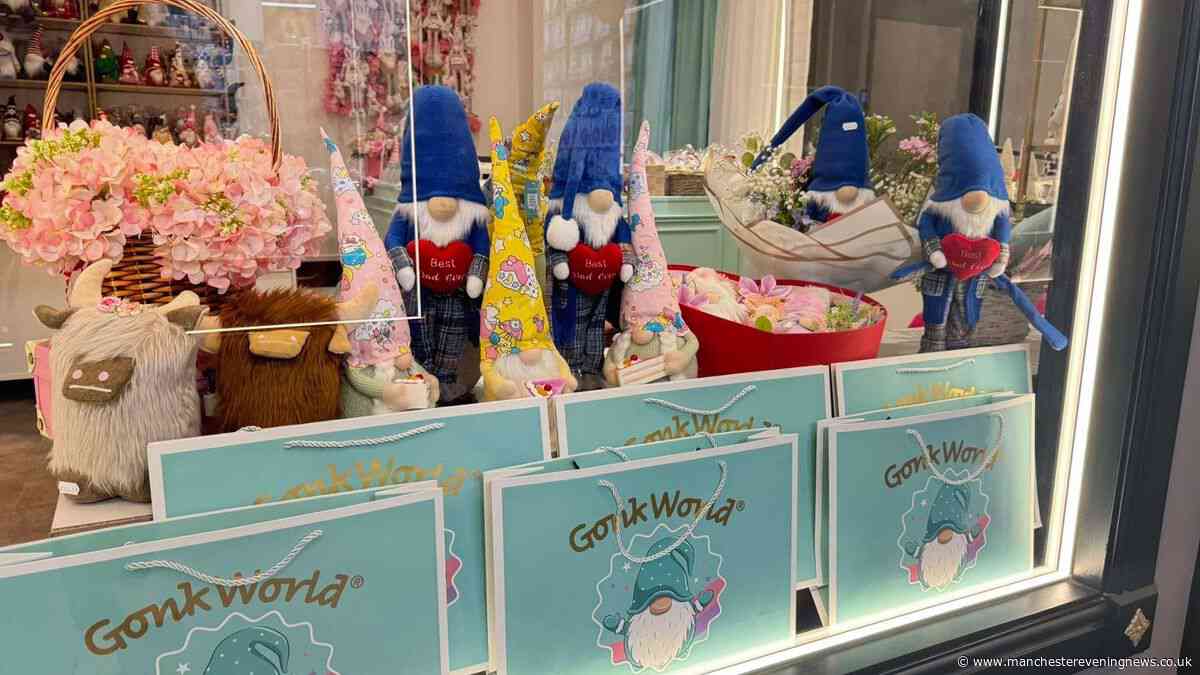 Shoppers queue as Gonk World UK opens near Manchester