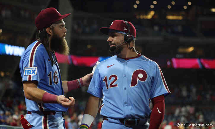 Kyle Schwarber on Brandon Marsh’s season: ‘I’ve always seen it in him’