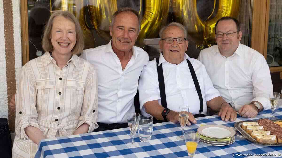 Oberpframmern: Zum 100. Geburtstag plant Michael Steiner Bewässerungssystem per Tablet