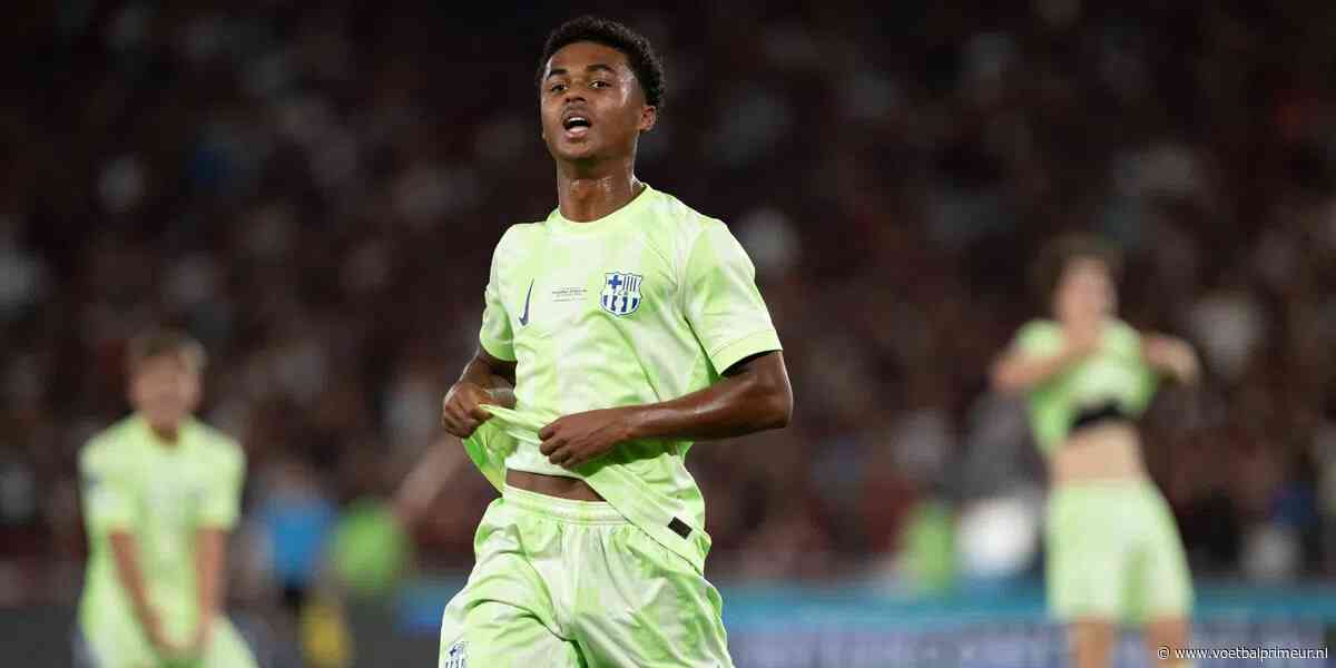 'Prachtig nieuws voor Shane Kluivert: aanvaller sluit aan bij hoofdmacht Barça'