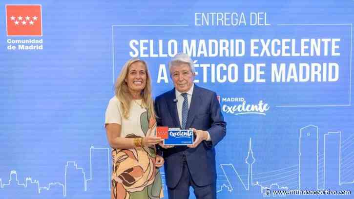 El Atlético recibe el sello de calidad 'Madrid Excelente'