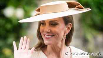 Princess Kate sets a new sentimental jewellery trend as she rewears earrings from Pippa's wedding