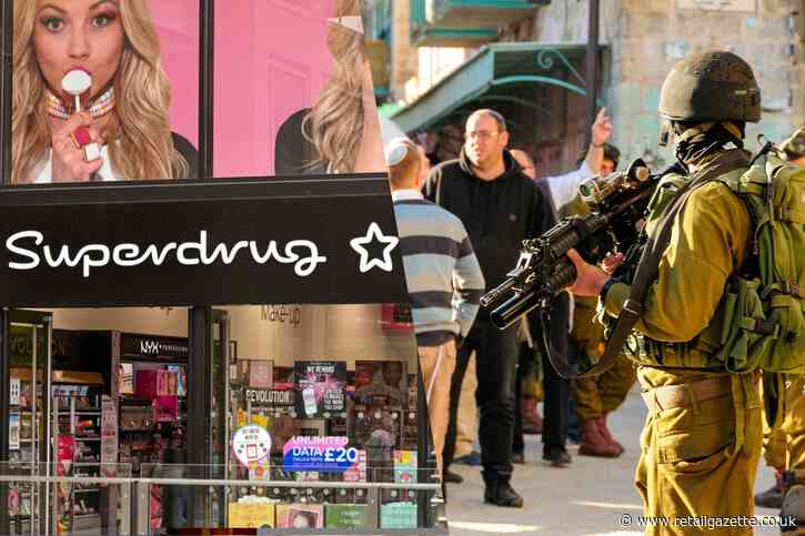 Superdrug axes skincare brand as UK readies West Bank settlement sanctions