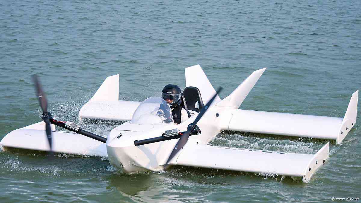 Wasserflugzeug für Privatnutzer: Navee WaveFly 5X - Funktionsprinzip wie sowjetisches "Seemonster"