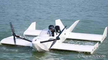 Wasserflugzeug für Privatnutzer: Navee WaveFly 5X - Funktionsprinzip wie sowjetisches "Seemonster"
