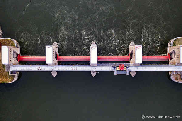 Sanierung der Wehranlage Öpfingen - Vollsperrung der Donaubrücke