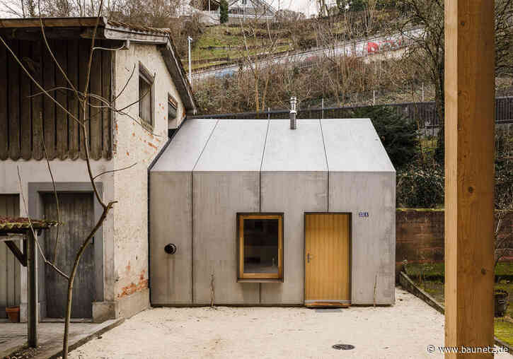 Waschhaus als Gästezimmer - Umbau und Sanierung von Degelo Architekten in Münchenstein