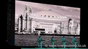Kraftwerk pay special Liverpool tribute as music legend enjoys emotional moment