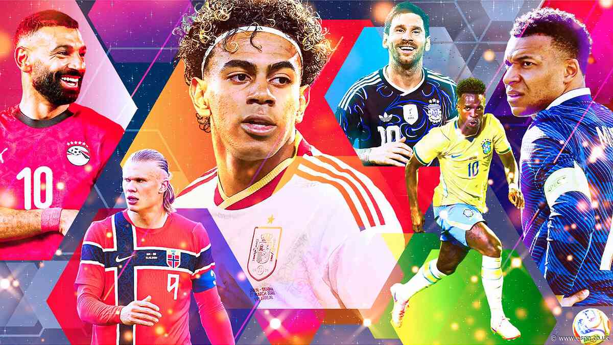 World Cup Rank: The 50 best players in the 2026 to...