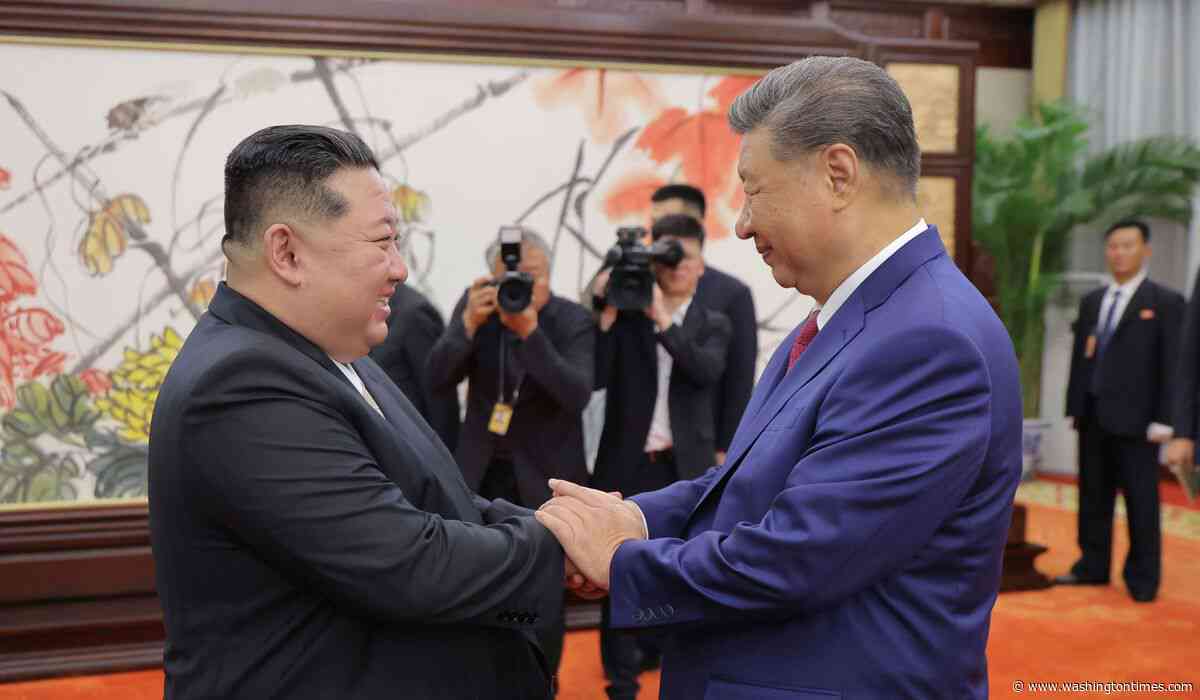 Chinese President Xi arrives in North Korea for rare visit with Kim