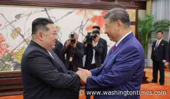 Chinese President Xi arrives in North Korea for rare visit with Kim