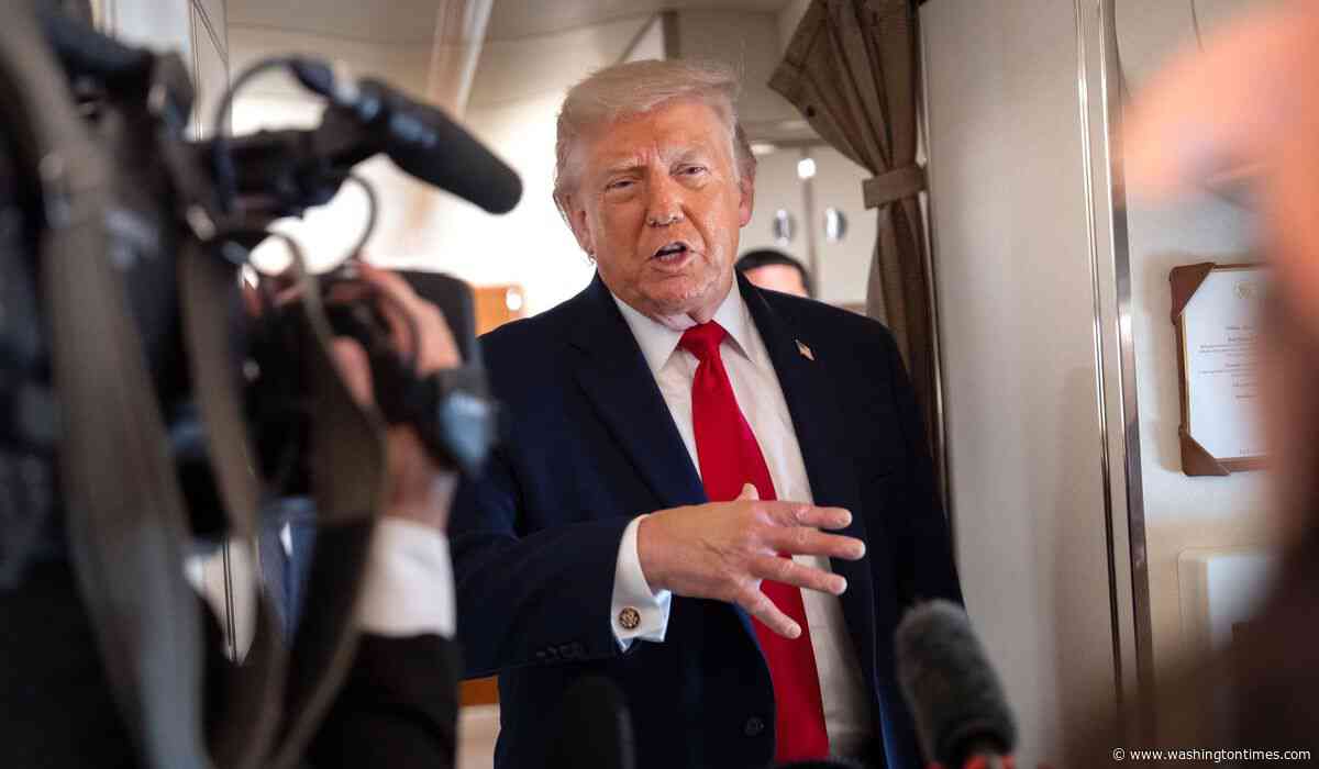 Trump hopeful that Iran and Israel will stop shooting at each other as violence reemerges in Mideast