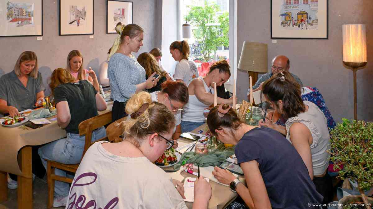 Im Hofart-Café entstehen in entspannter Atmosphäre individuelle Antipasti-Bretter