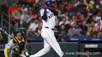 Yordan Alvarez surging on AL MVP odds board, first-ever Astros Triple Crown in play with Aaron Judge injury