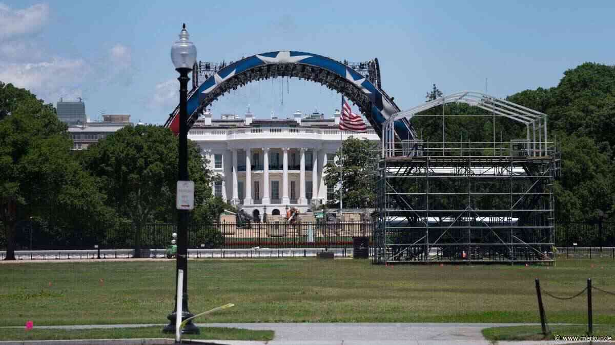 Käfigkampf vor dem Weißen Haus: Zwei Risiken bedrohen Trumps Mega-Event