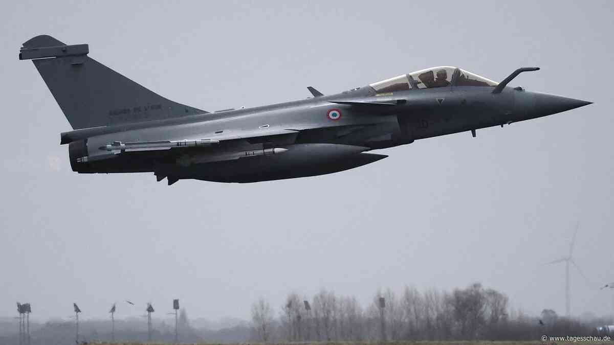 Französische Jets schießen Drohne über Lettland ab