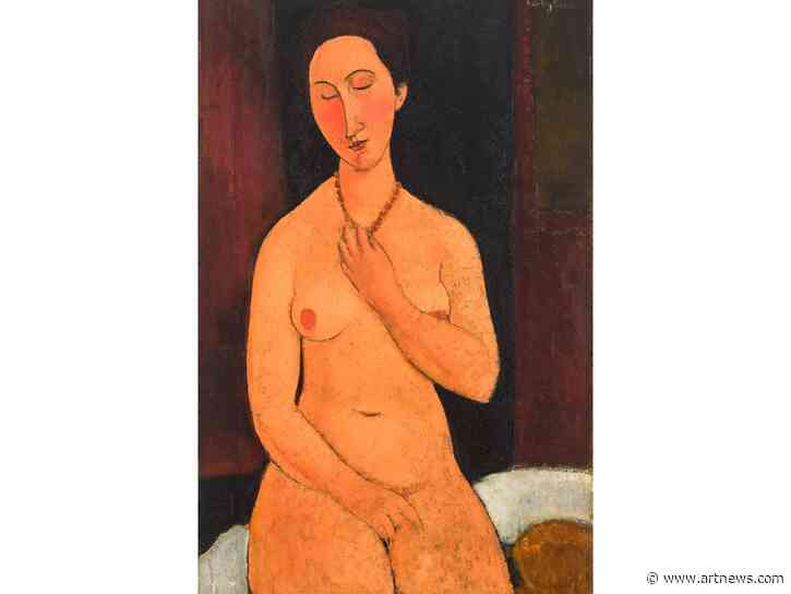 Sotheby’s To Offer $60 M. Modigliani From Exhibition Once Shuttered For Indeceny, and More: Morning Links for June 8, 2026
