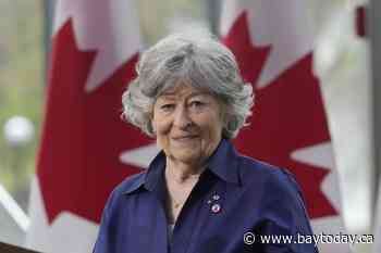The Latest: Louise Arbour being installed as Canada's 31st Governor General