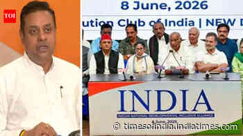 'Meetings may soon be held in a car': BJP mocks INDIA bloc huddle over missing members