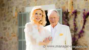 Wolfgang und Gabriele Porsche: Porsche-Aufsichtsratschef und Juristin feiern Hochzeit auf Mallorca