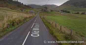 Motorcyclist in serious condition after A93 crash shuts road for nine hours