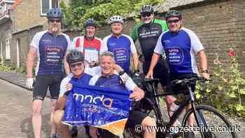 Rugby players swapping pitch for pedal power cycling from Teesside to Twickenham