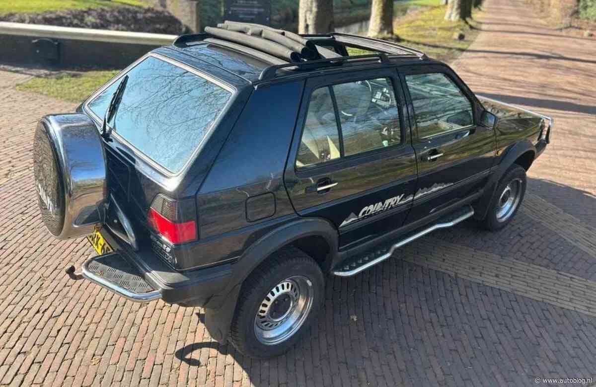 De vreemdste VW Golf ooit kost bijna evenveel op Marktpalats als een nieuwe Polo