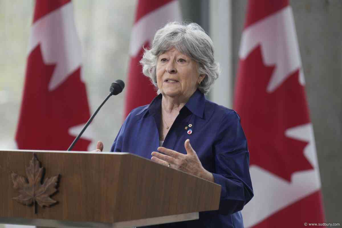 Louise Arbour arrives at ceremony to install her as Governor General