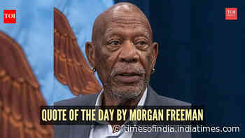 Quote of the day for kids by Morgan Freeman: “If you live a life of make-believe, your life isn't worth anything until you do something that…”