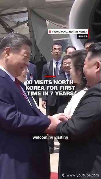 Xi visits North Korea for first time in 7 years
