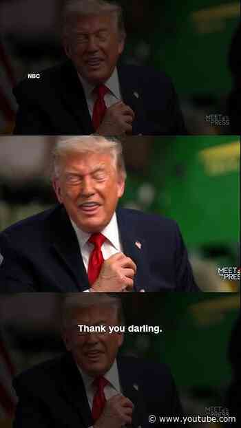 Trump’s NBC interview ends abruptly