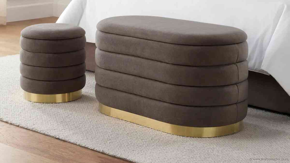 Dusk knocks £69 off ottoman and stool set that 'declutters room'