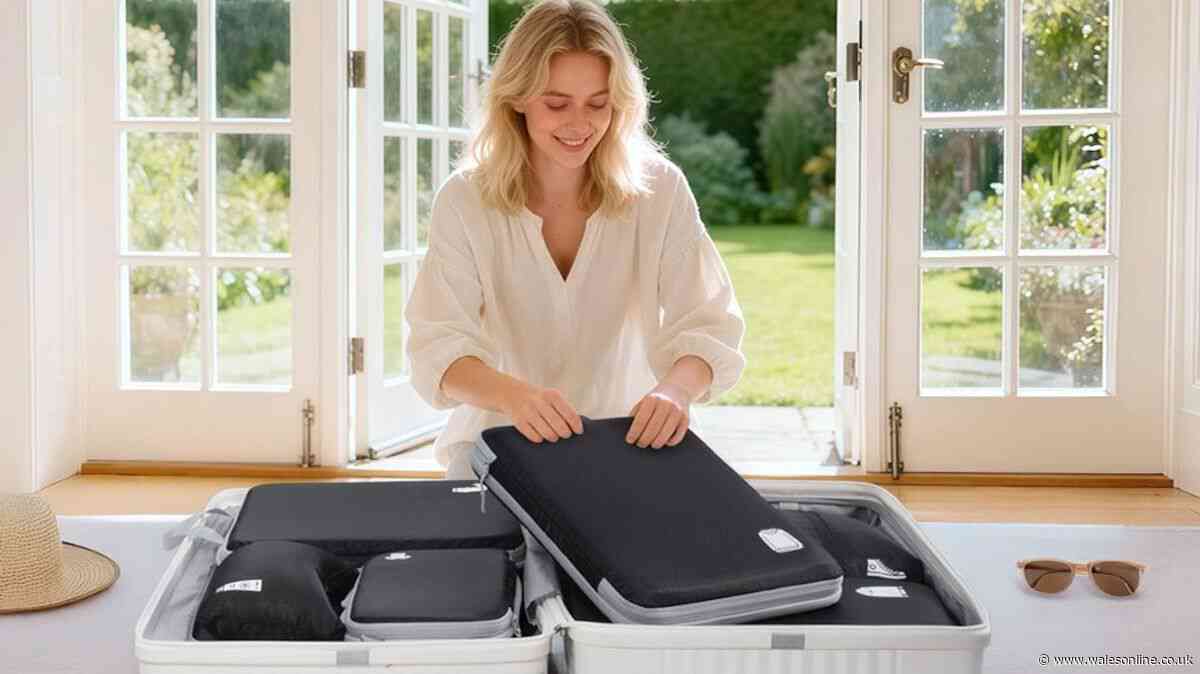 Amazon's space-saving £18 packing cubes 'fit all your clothes for a 10-day trip'