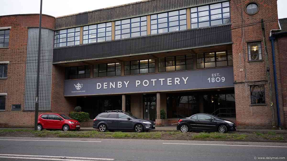 British pottery firm Denby posts emotional farewell video as production ends after 217 years following energy and labour woes
