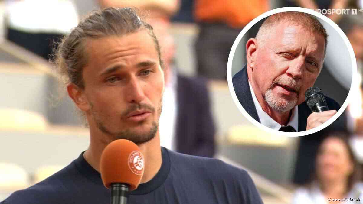Hat Zverev seine Oma vergessen? Boris Becker stichelt nach French-Open-Sieg
